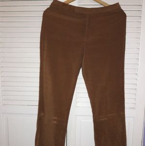 Suede Brown pants